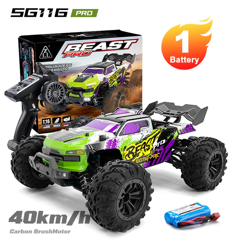 Znlyrion SG116MAX Pro 4WD Electric Offroad Remote Control Buggy