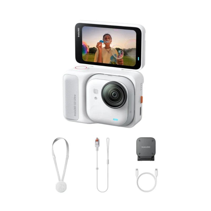 Insta360 GO Ultra Pocket Camera 4K60fps AI Chip Long Battery