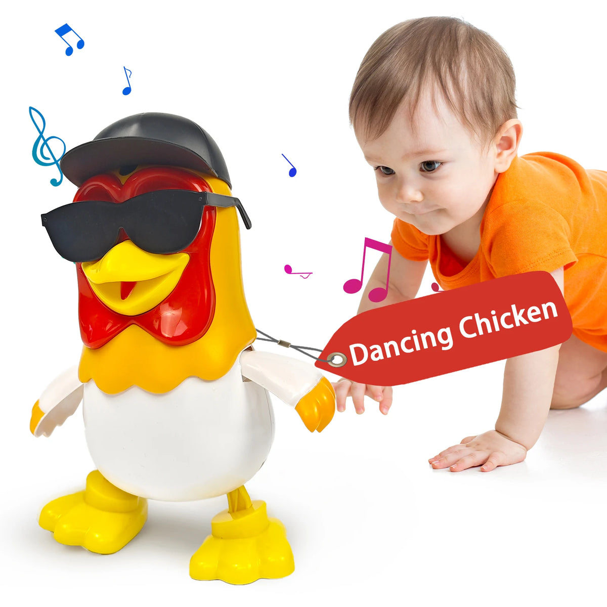 Musical Dancing Bartolito Chicken Kids Toy And Birthday Gift