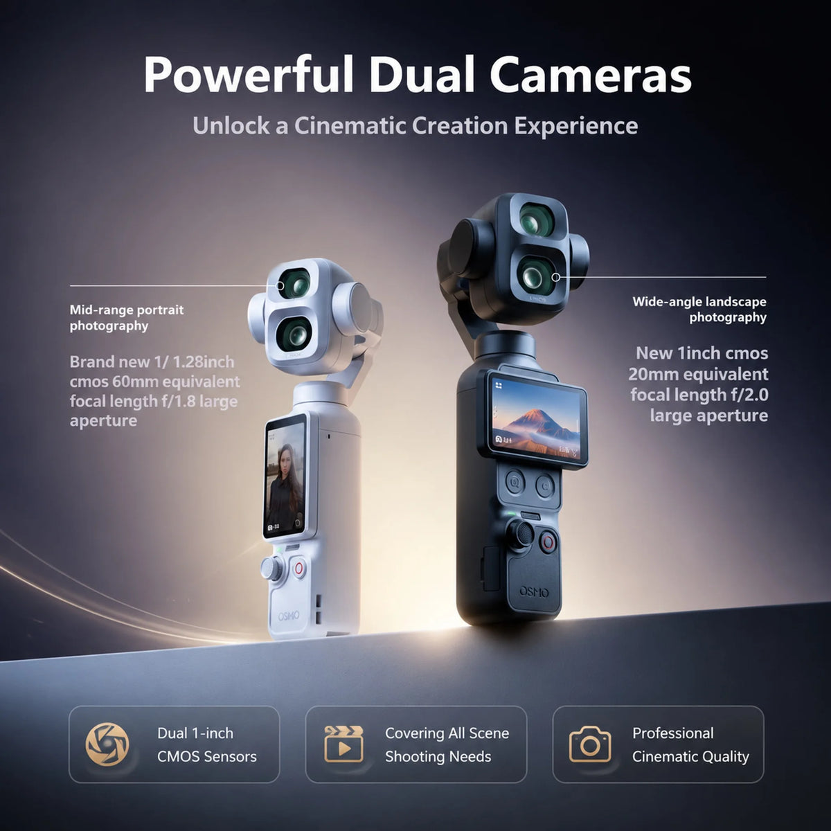DJI Osmo Pocket 4P Standard Combo 4K Camera With 3-Axis Stabilization