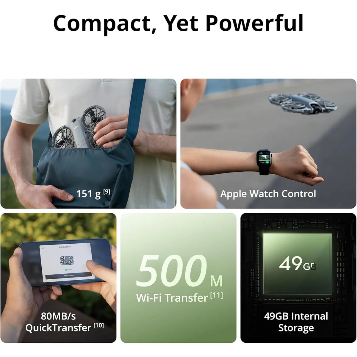 DJI Neo 2 Fly More Combo 4K Aerial Photography Drone
