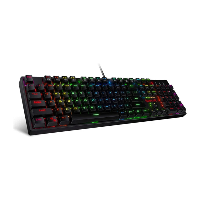 Redragon K582 Surara Rgb Linear Mechanical Gaming Keyboard 104 Keys
