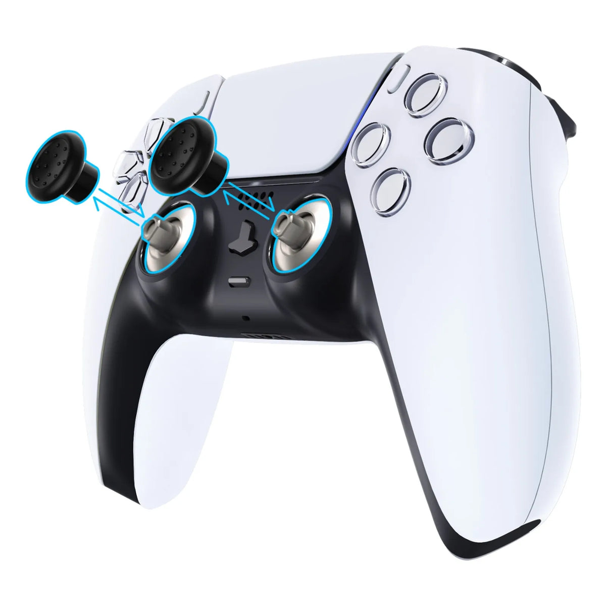 ExtremeRate Adjustable Thumbstick With Three Grips For PlayStation Controllers