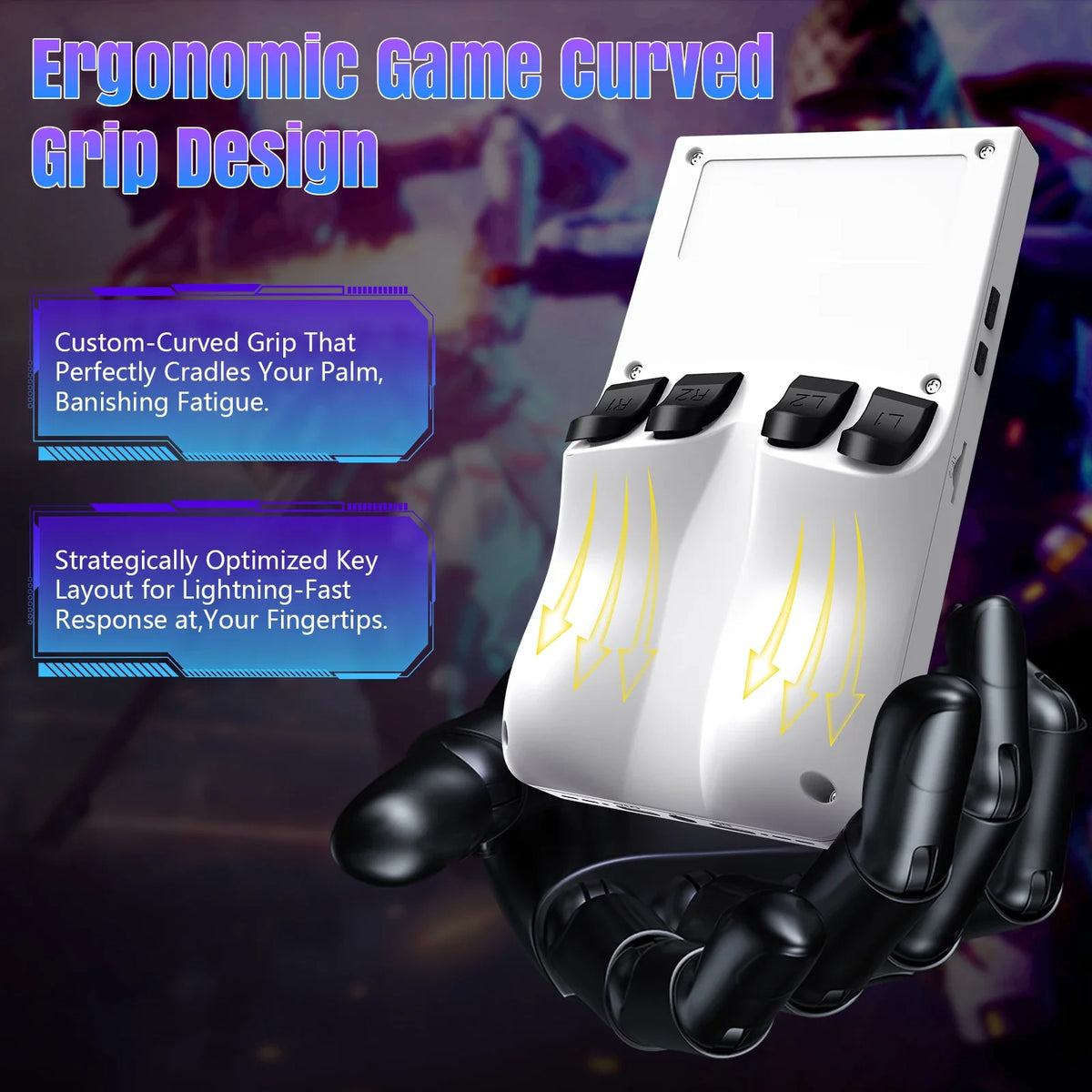 AISLPC RG46 Retro Handheld Game Console 4.0 Inch 64G/18000+ Games ship from US