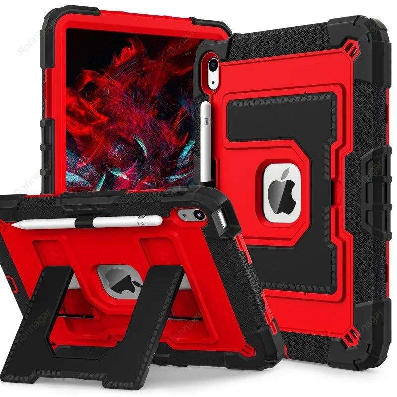YANFU Heavy Duty Shockproof Protective Case For Apple iPad