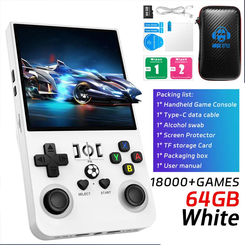 AISLPC RG46 Retro Handheld Game Console 4.0 Inch 64G/18000+ Games ship from US