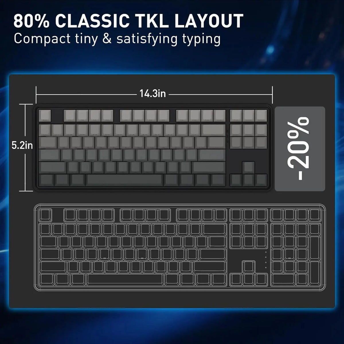 Redragon K707 He Rapid Trigger Wired Mechanical Gaming Keyboard