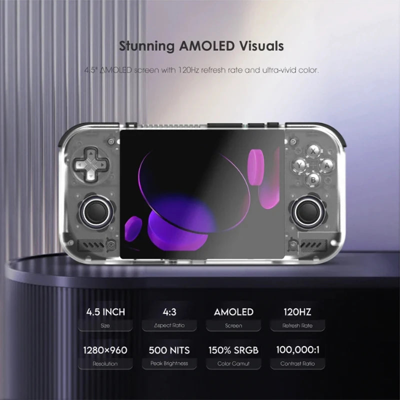 Retroid Pocket Nova Handheld Console 4.5-Inch 4:3 OLED Full Screen High-Performance Android Handheld
