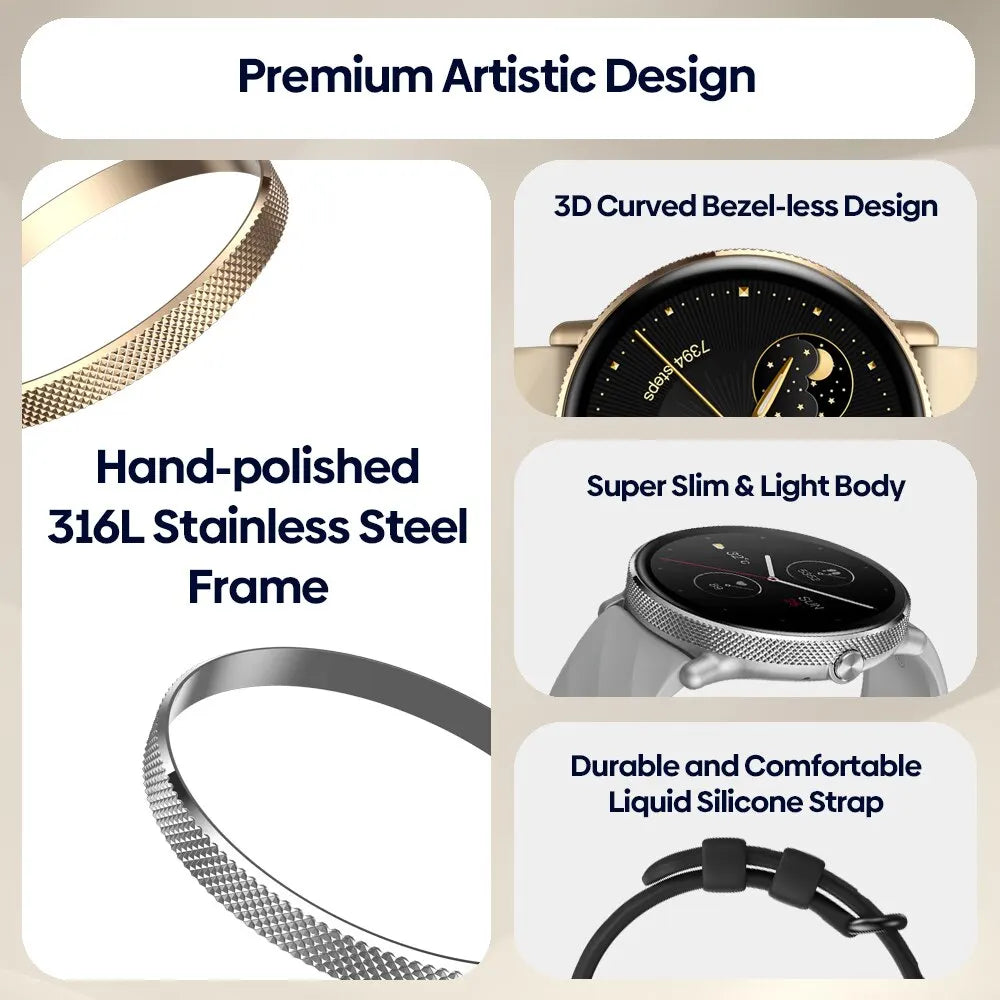 Zeblaze GTR 3 Pro Voice Calling Smartwatch With Fitness Tracking
