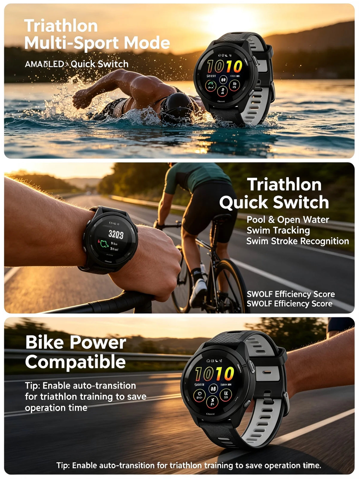 Garmin Forerunner 265 GPS Smartwatch With Heart Rate Monitoring