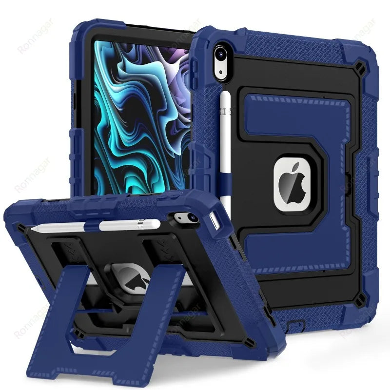 YANFU Heavy Duty Shockproof Protective Case For Apple iPad