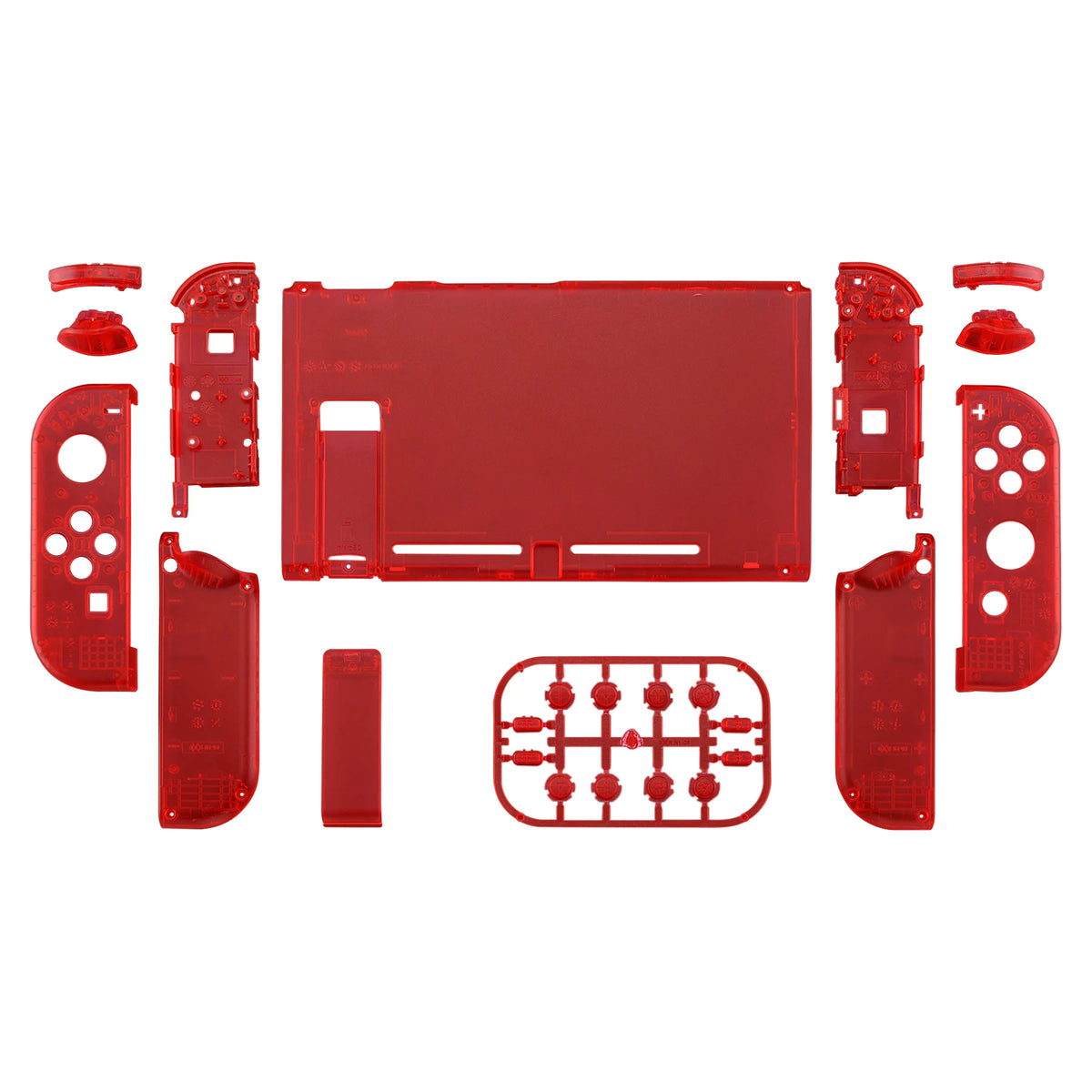 eXtremeRate Replacement Nintendo Switch Console Back Plate With Buttons