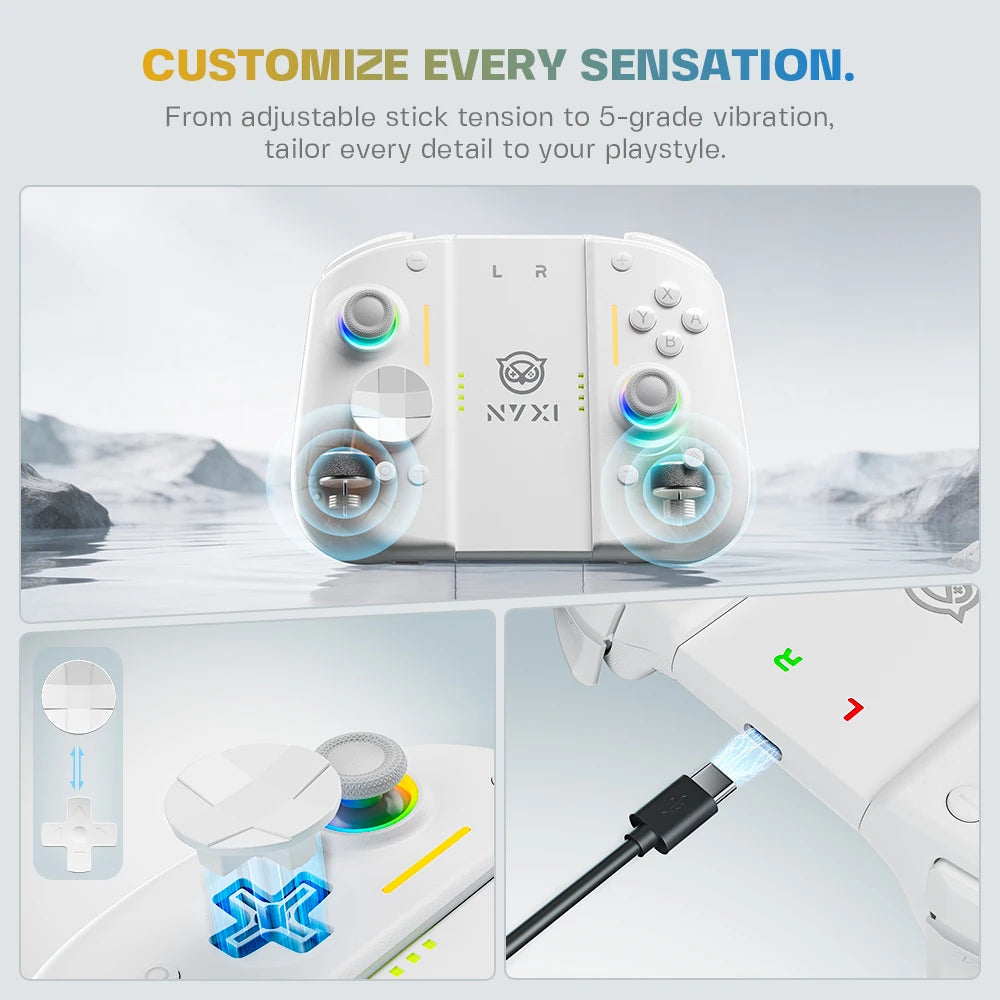 Nyxi Hyperion 3 Magnetic Modular Gamepad With Hall Effect Gyro