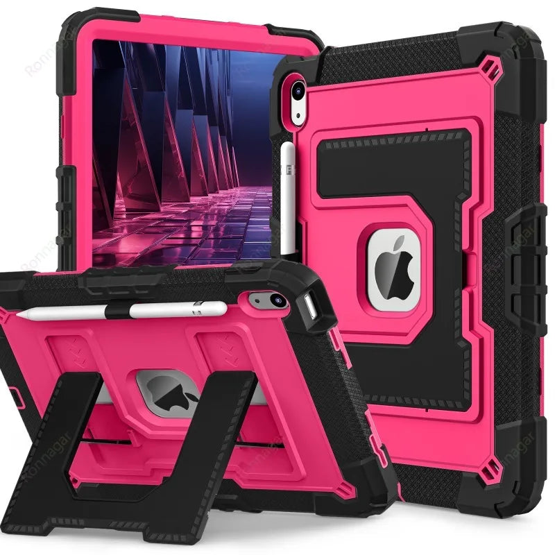 YANFU Heavy Duty Shockproof Protective Case For Apple iPad