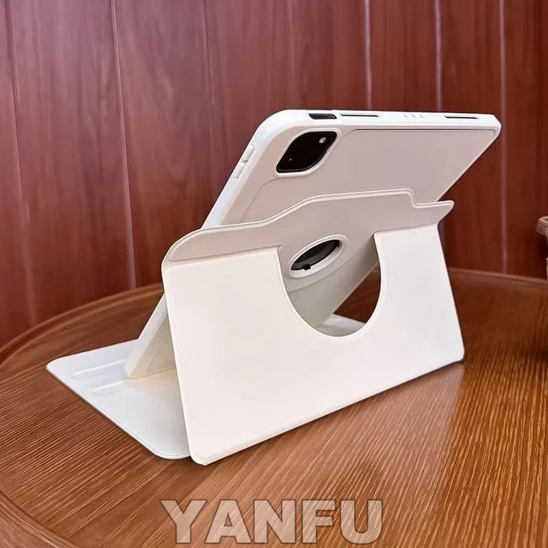 YANFU 360 Degree Rotating Protective Case For Apple iPad
