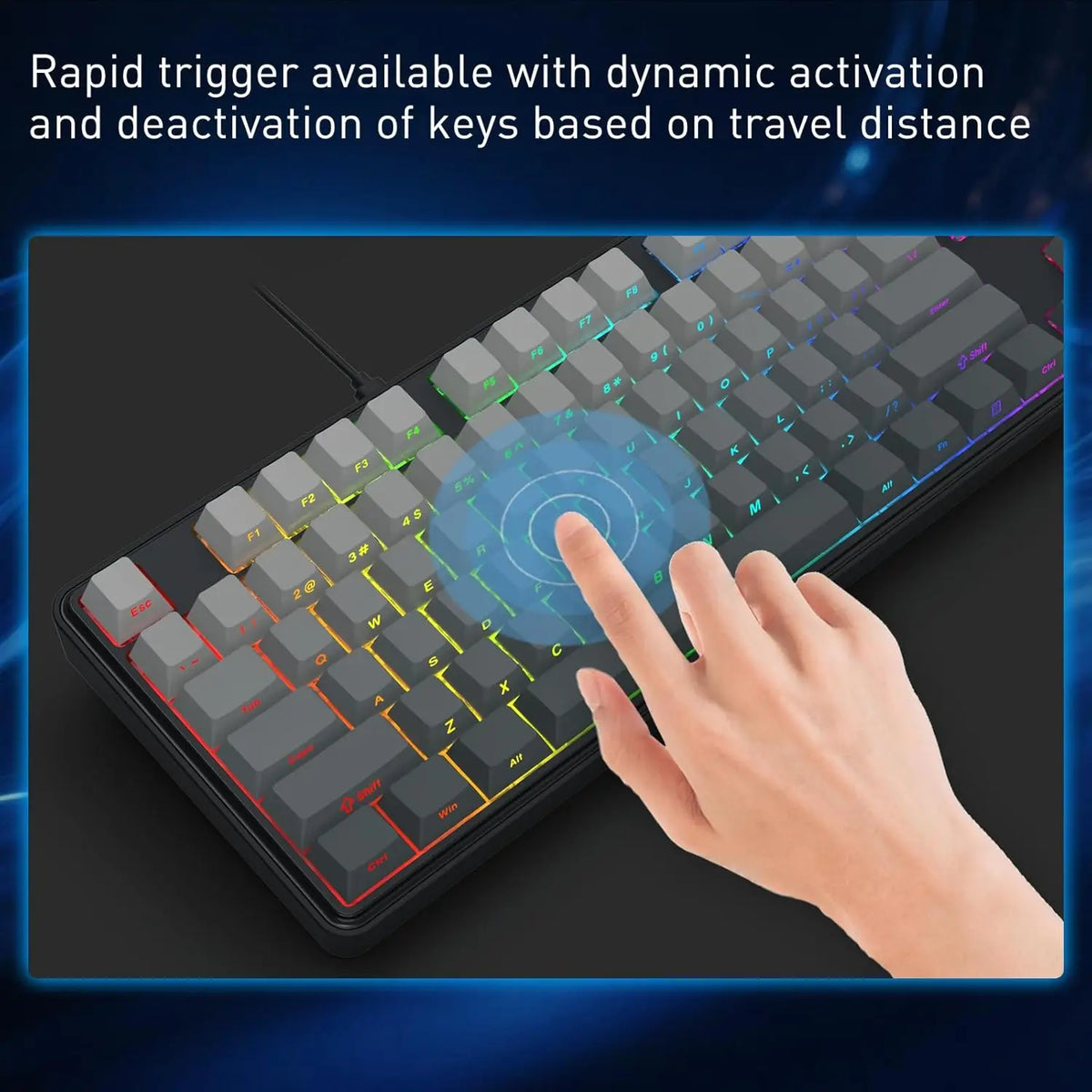 Redragon K707 He Rapid Trigger Wired Mechanical Gaming Keyboard