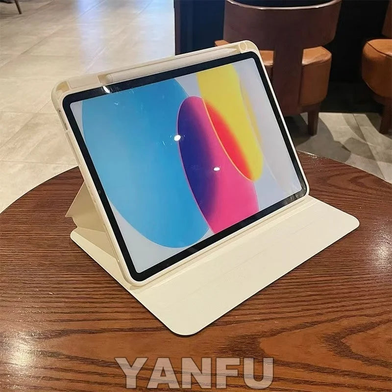 YANFU 360 Degree Rotating Protective Case For Apple iPad