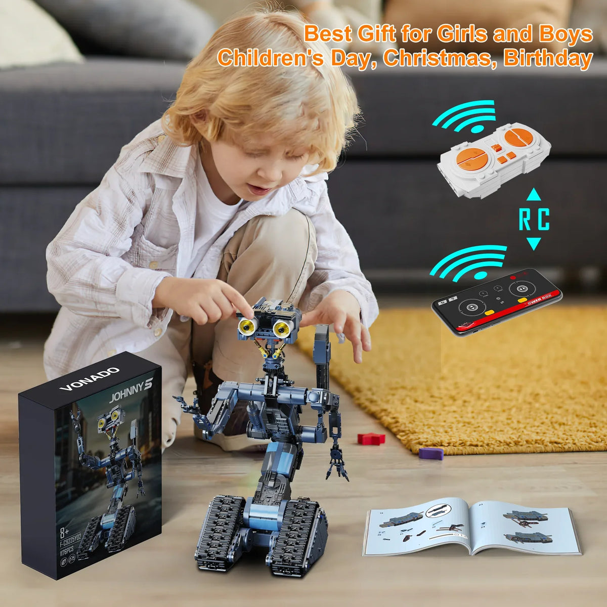 BuildMoc Military Robot Building Blocks Set Compatible With Lego