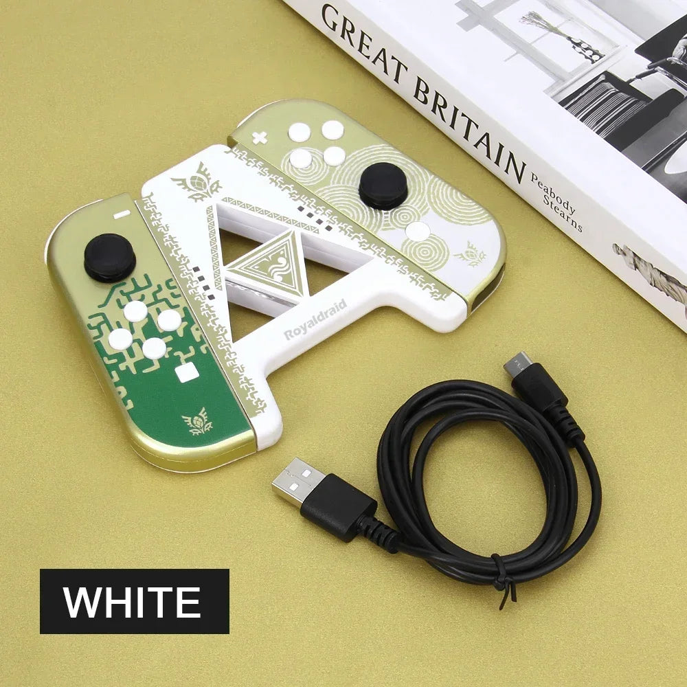 NEW Limited Edition Game Controller Left Right Charging Dock Grip For NA Switch & OLED Joycons Handle Grip Gamepad Charger Stand