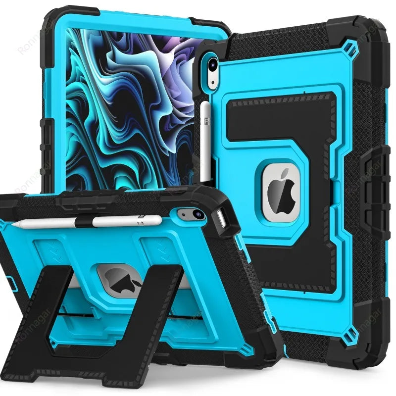 YANFU Heavy Duty Shockproof Protective Case For Apple iPad