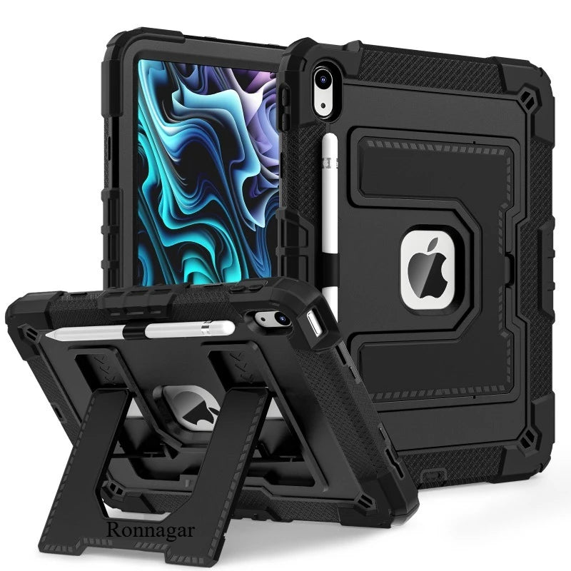 YANFU Heavy Duty Shockproof Protective Case For Apple iPad