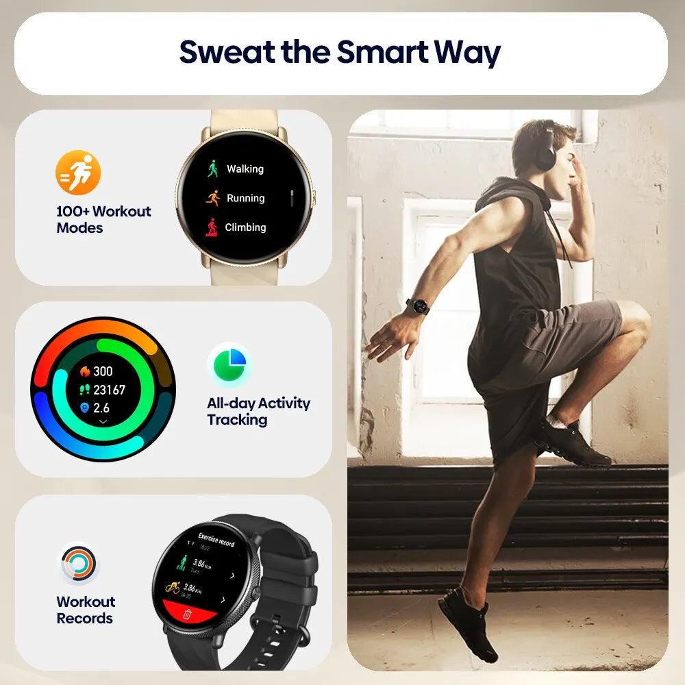 Zeblaze GTR 3 Pro Voice Calling Smartwatch With Fitness Tracking