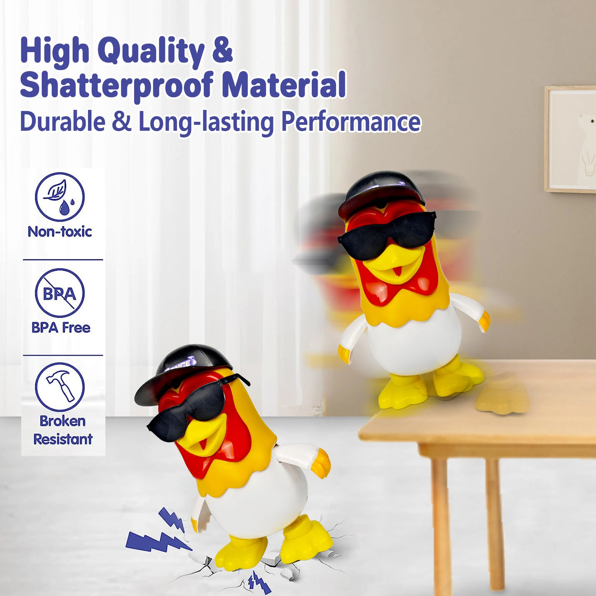 Musical Dancing Bartolito Chicken Kids Toy And Birthday Gift