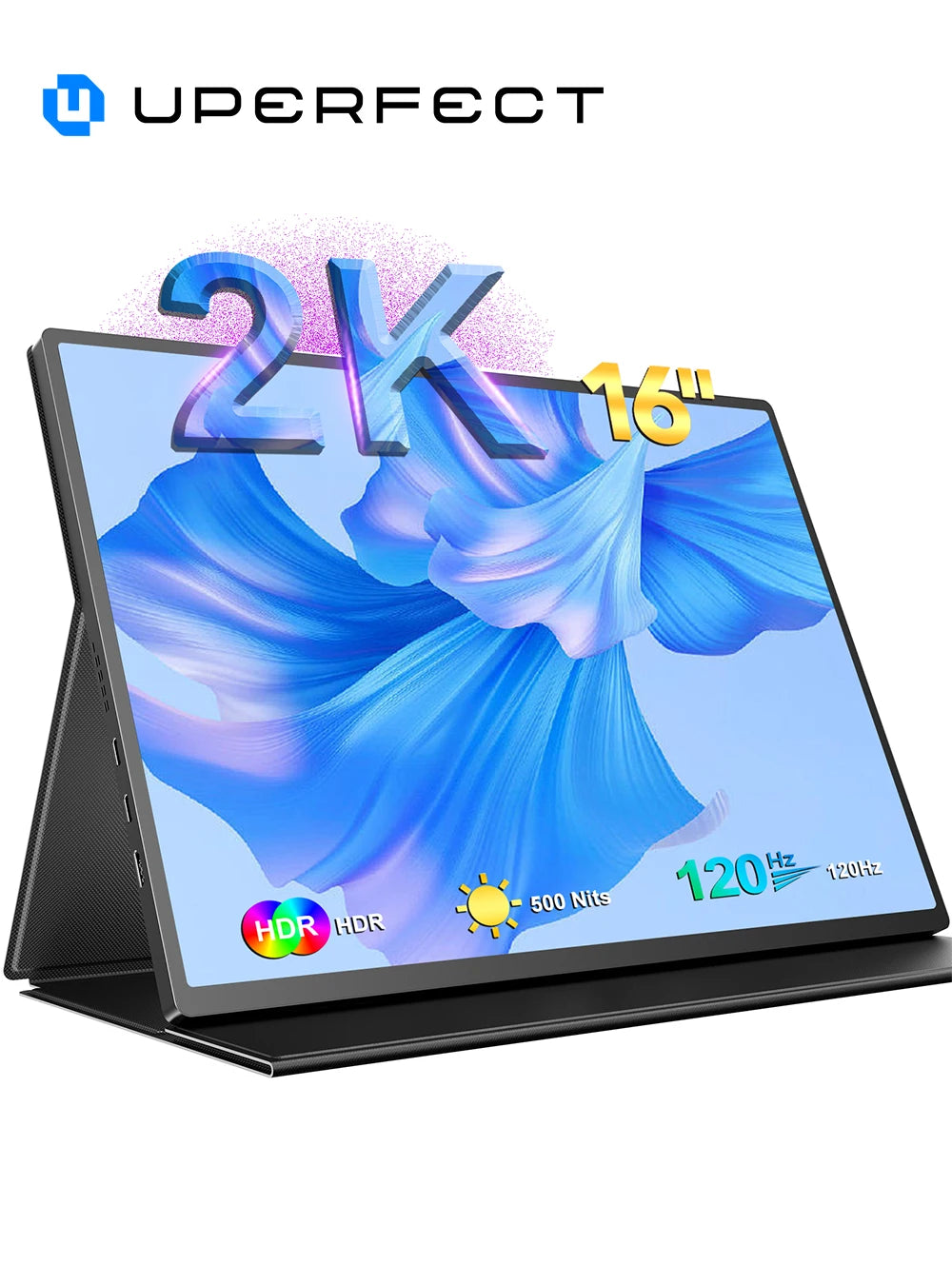 UPerfect Portable Monitor With 2K Resolution And 120Hz Refresh Rate