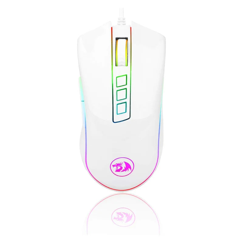 Redragon M711 Wired Gaming Mouse Featuring Programmable RGB Lighting