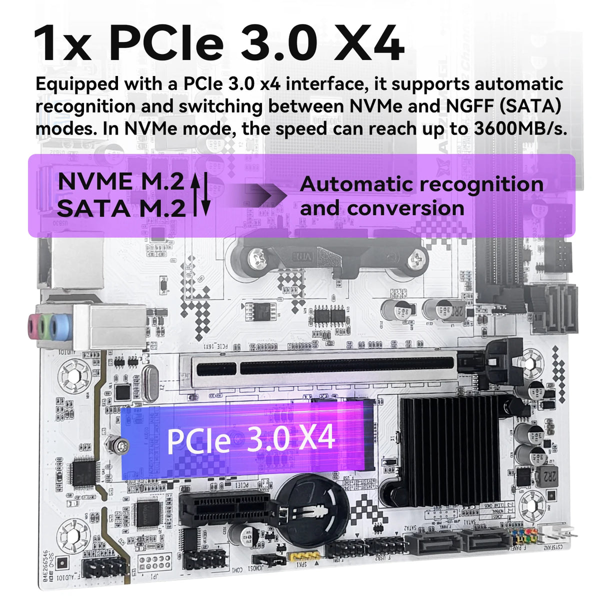 New MACHINIST A520M-GL AM4 Motherboard Micro ATX AMD A520 DDR4 M.2 USB3.2 STAT 3.0 SSD/64G Support R3-R5 Desktop CPU Socket