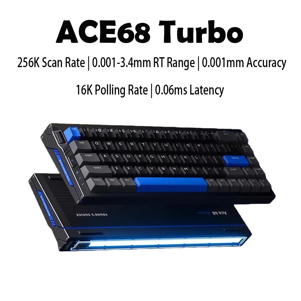 MCHOSE Ace68 Turbo Wired Magnetic Switch Gaming Keyboard