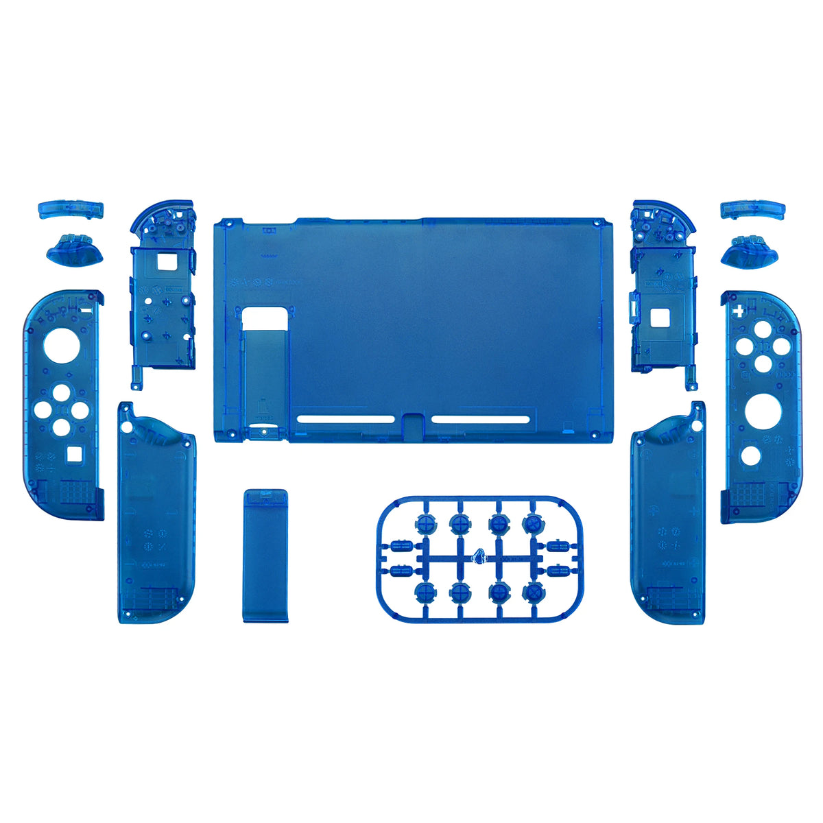 eXtremeRate Replacement Nintendo Switch Console Back Plate With Buttons