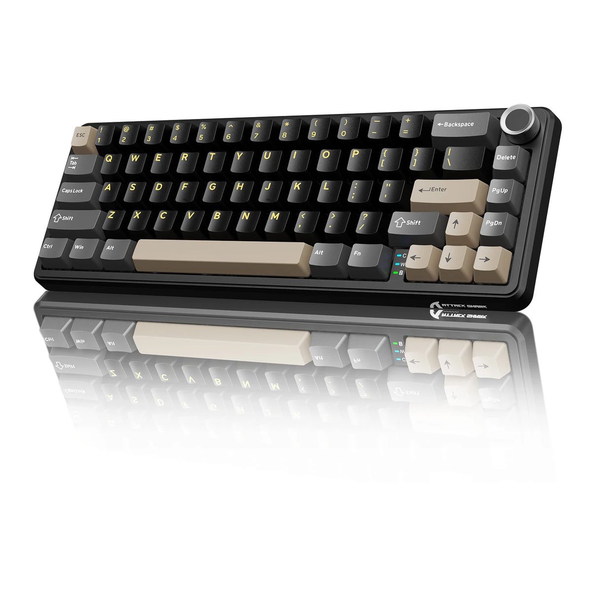 Attack Shark X66 Wireless Tri Mode RGB Gaming Mechanical Keyboard