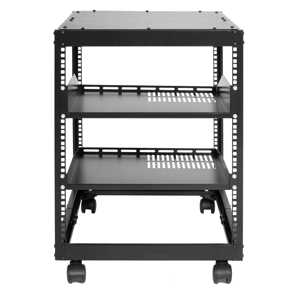 Adjustable Depth Open Frame Server Rack For Data Center Use