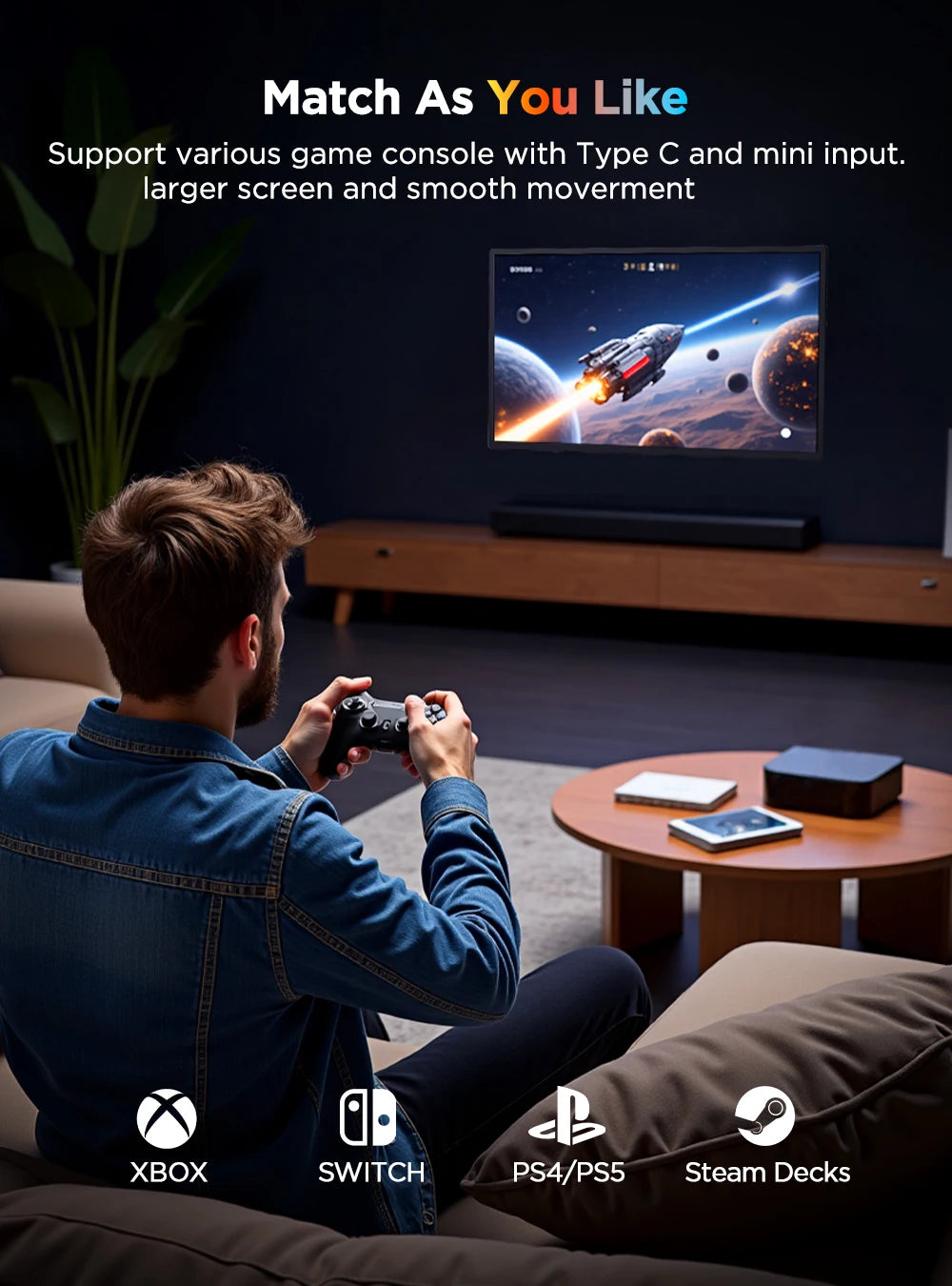 UPERFECT 4K Touchscreen Portable Monitor With HDMI USB C