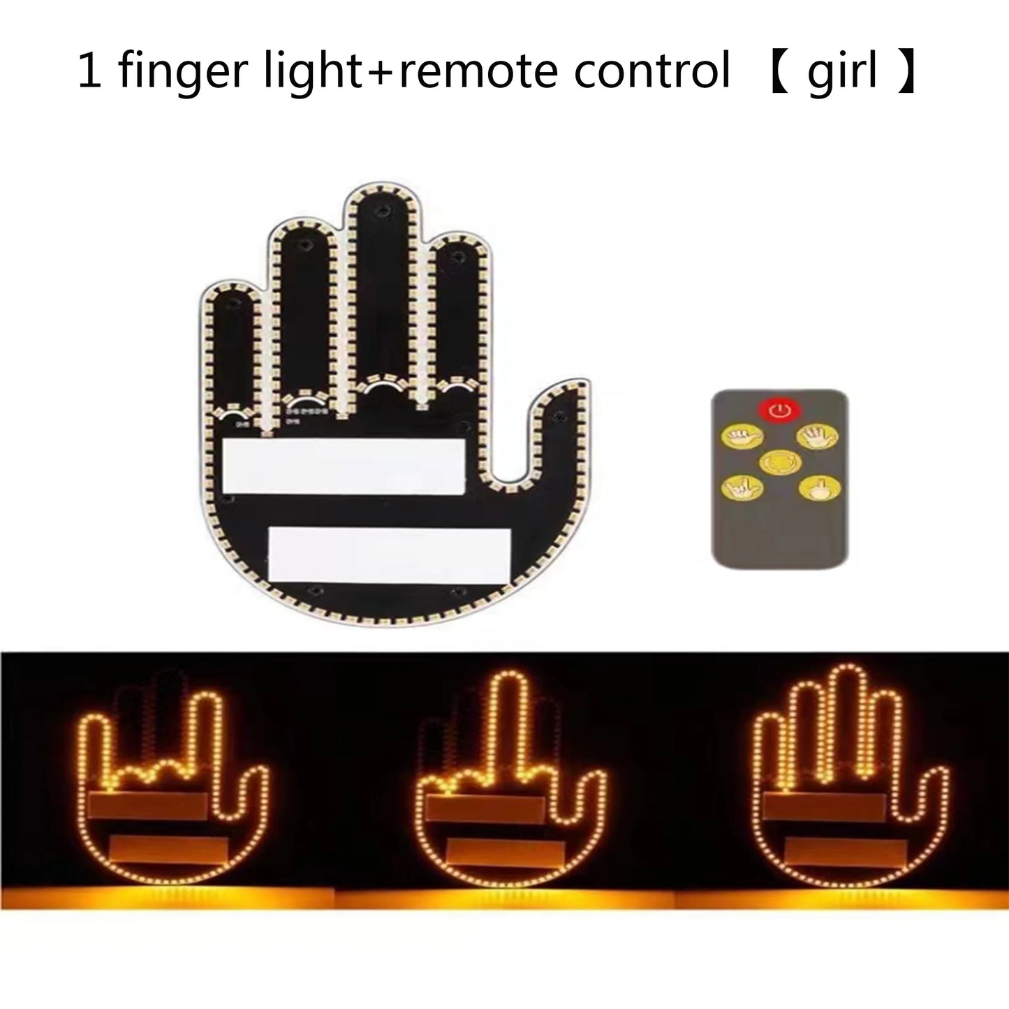 Car Finger Light