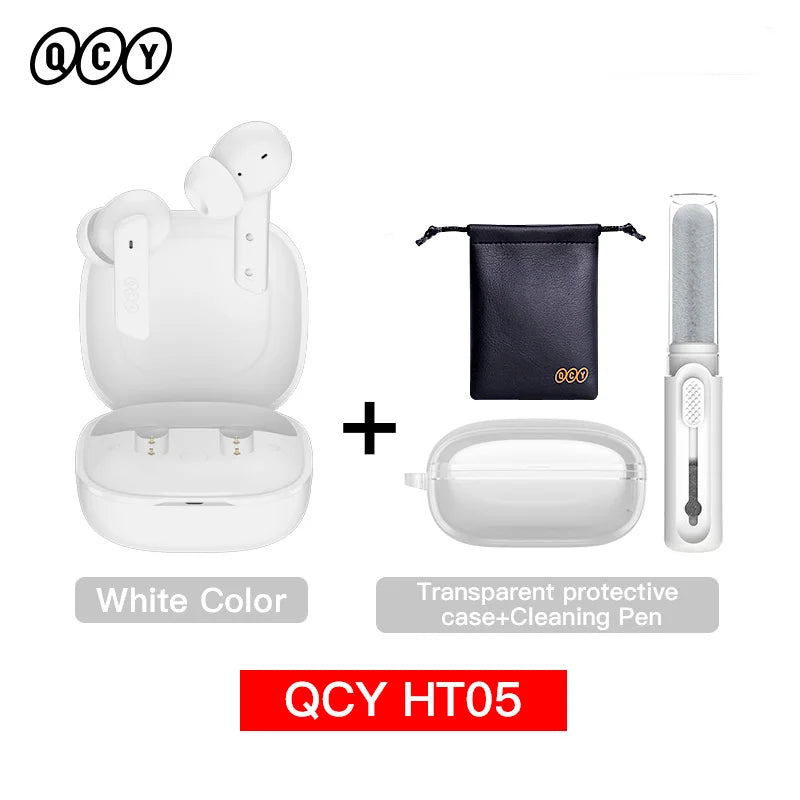 QCY HT05 MeloBuds ANC Wireless Earbuds Bluetooth 5.2 Noise Cancelling