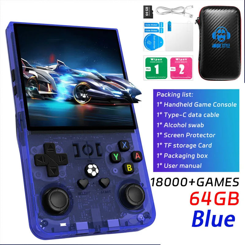 AISLPC RG46 Retro Handheld Game Console 4.0 Inch 64G/18000+ Games ship from US