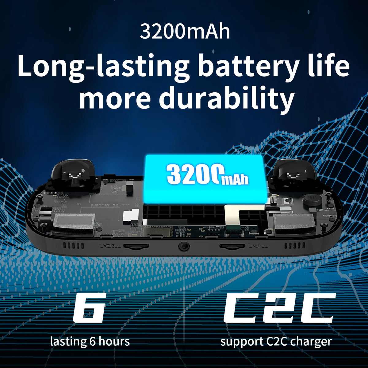 Anbernic RG40XX H Retro Handheld Game Console 4.0'' IPS Screen Linux 64-bit RGB Joystick RG40XXH Portable Gaming Player Streaming HDMI connection to TV