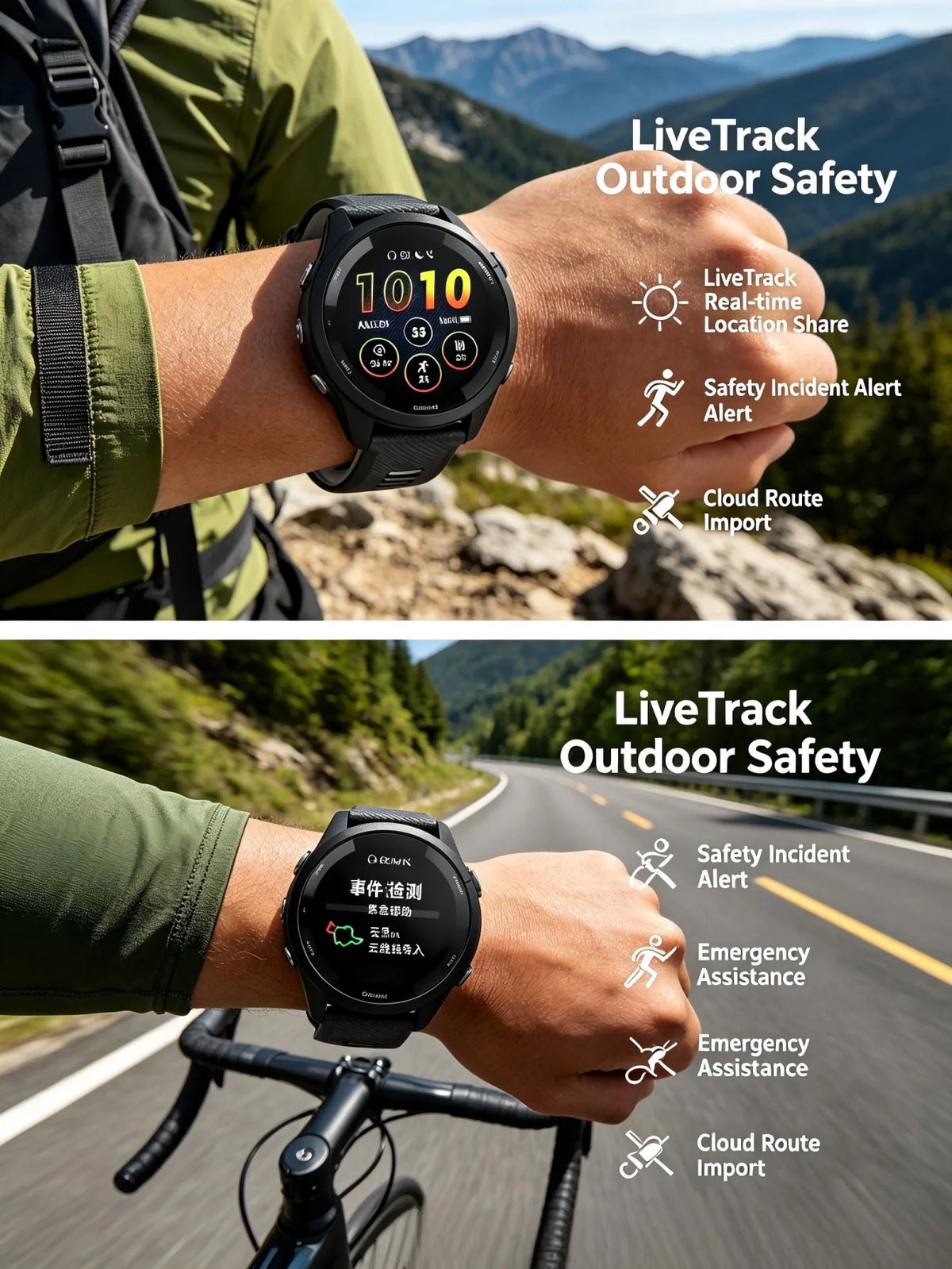 Garmin Forerunner 265 GPS Smartwatch With Heart Rate Monitoring