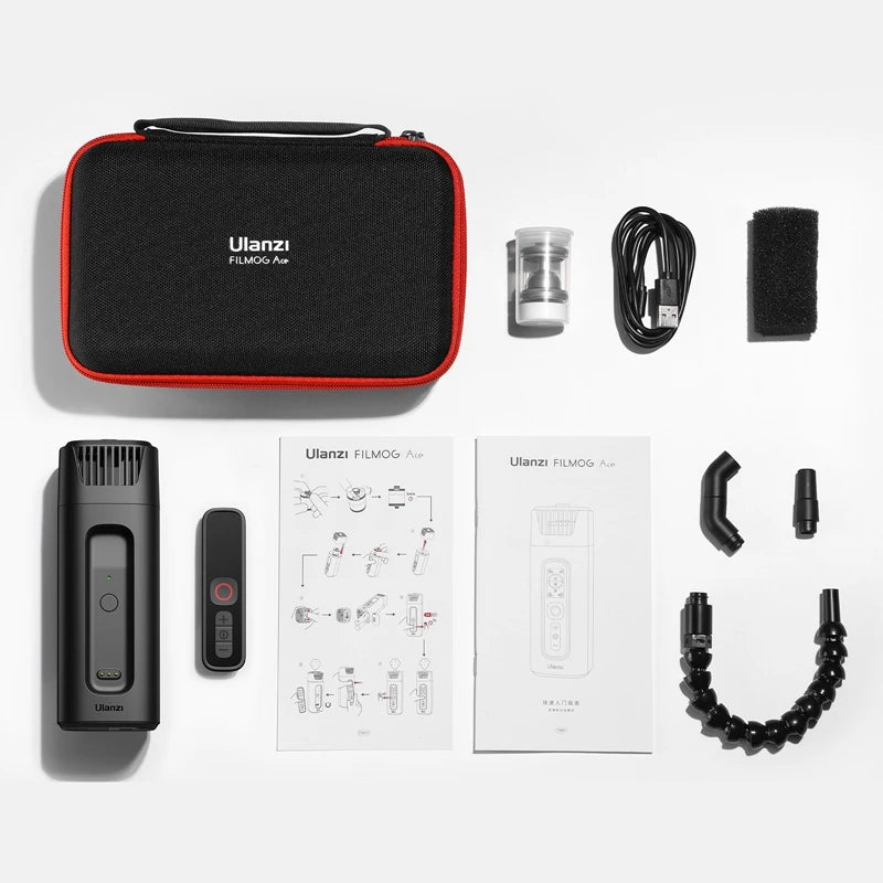 Ulanzi FM01 FILMOG ACE Portable 40W Fog Machine Handheld 10m Remote Control Smoke Machine Photography Video Filming Stage Effect