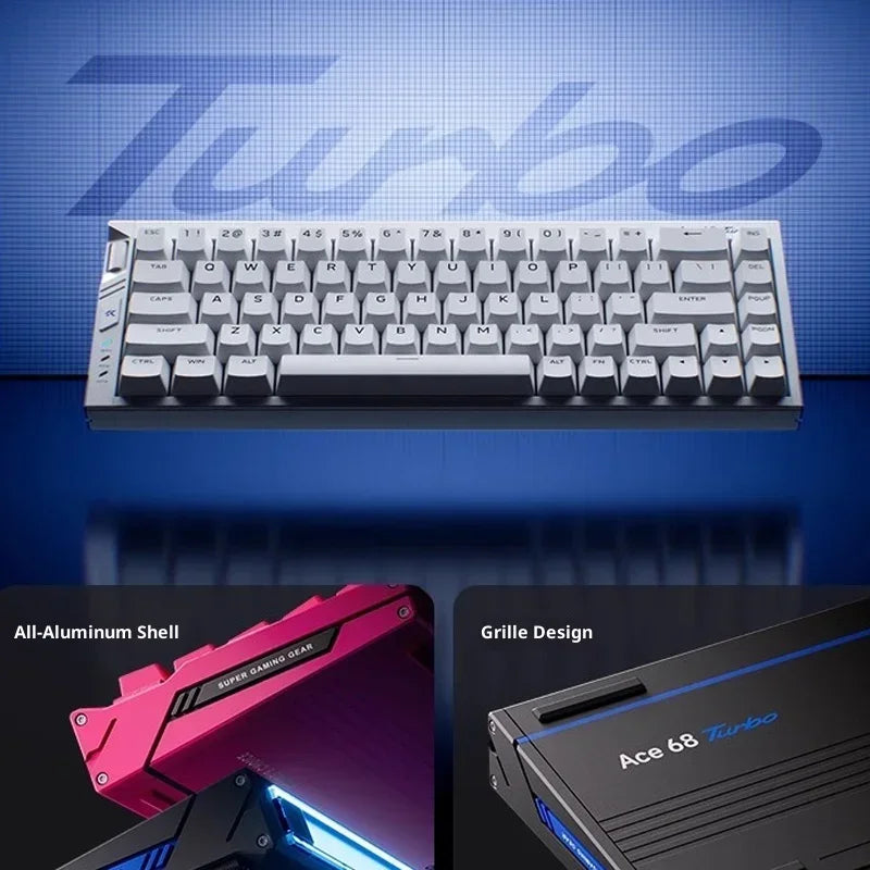MCHOSE Ace68 Turbo Wired Magnetic Switch Gaming Keyboard