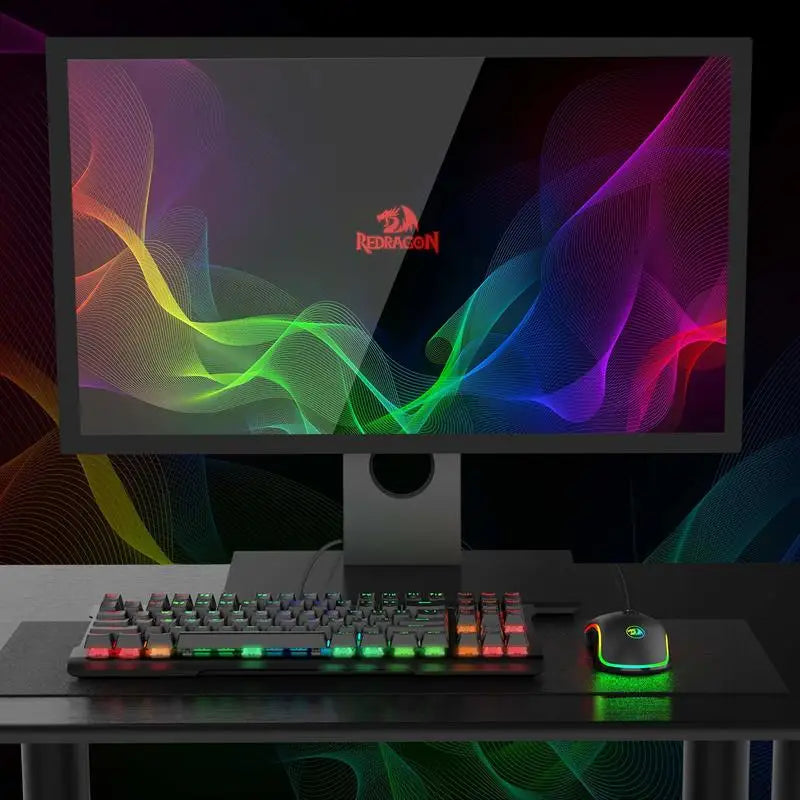 Redragon M711 Wired Gaming Mouse Featuring Programmable RGB Lighting