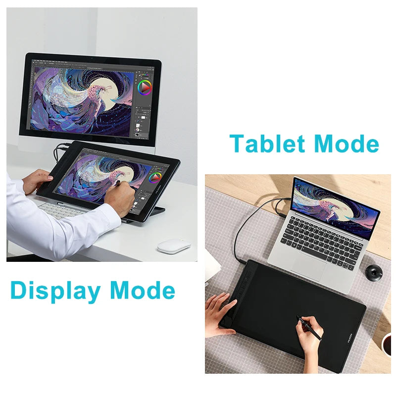 HUION Kamvas Pro 2.5K QHD Full Laminated Drawing Tablet